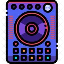 Plattenspieler Musik Vinyl Symbol