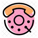 Drehwahlscheibe Drehwahlscheibe Wahltastenfeld Symbol