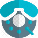 Drehwahlscheibe Drehwahlscheibe Wahltastenfeld Symbol
