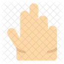 Drei Finger  Symbol