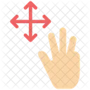 Dreifingergriff  Symbol