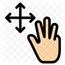 Dreifingergriff  Symbol