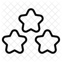 Drei Sterne Symbol