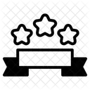 Drei Sterne Symbol