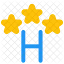 Drei-Sterne-Hotel  Symbol