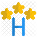 Drei-Sterne-Hotel  Symbol