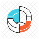 Dreidimensionales Diagramm  Symbol