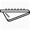 Dreieck Stutze Regal Symbol