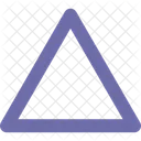 Umriss Dreieck Pyramide Symbol