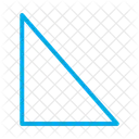 Geometrisch Form Dreiecksform Symbol