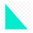 Geometrisch Form Dreiecksform Symbol