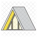 Dreieckshaus Dreieck Zuhause Symbol