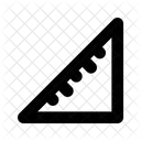 Dreiecklineal Lineal Massstab Symbol