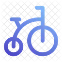 Dreirad Fahrrad Zyklus Symbol