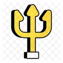 Trishul Gluckverheissend Mythologie Symbol