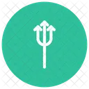 Dreizack Sense Grimmig Icon