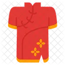 Cheongsam Clothes Chinese New Year Icon