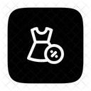 Dress Clothing Discount Icon