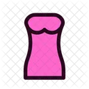 Dress Tube Sleeveless Icon