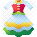 Dress Fashion Woman Icon