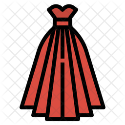 Dress Icon Of Colored Outline Style Available In Svg Png Eps Ai Icon Fonts