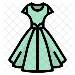 Dress Icon Of Colored Outline Style Available In Svg Png Eps Ai Icon Fonts