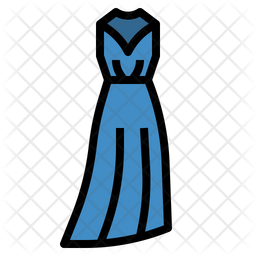 Dress Icon Of Colored Outline Style Available In Svg Png Eps Ai Icon Fonts