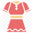 Dress Female Girl Icon