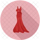 Dress Gown Lady Icon