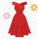 Dress Garment Femenine Icon