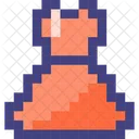 Pixel 8 Bit Women Icon