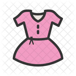 Dress Icon Of Colored Outline Style Available In Svg Png Eps Ai Icon Fonts