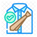 Dress Code Etiquette Icon