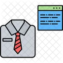 Dress Code Necktie Tie Icon