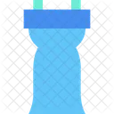 Dress Dinner Woman Clothes Icon