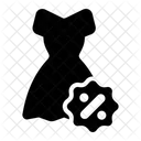 Dress Discount Garment Icon