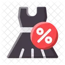 Dress Discount Sale Discount Icon