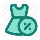 Dress Discount  Icon
