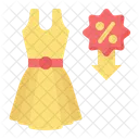Dress Discount  Icon