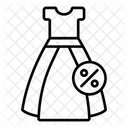 Dress Discount  Icon