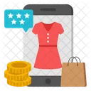 Dress Feedback Dress Comment Dress Rating Icon