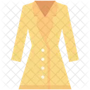 Dress Jacket Lady Icon