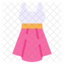 Flat Women Clothing Icon