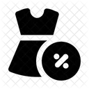 Dress Clothing Discount Icon