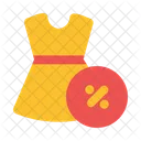 Dress Clothing Discount Icon