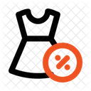 Dress Clothing Discount Icon