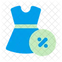 Dress Clothing Discount Icon