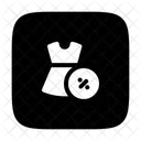 Dress Clothing Discount Icon