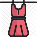 Dress Drying Hanging Clothesline Icon