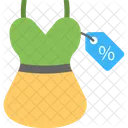 Dress Price Label  Icon